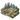 Model of a city layout with modern skyscrapers and residential buildings.